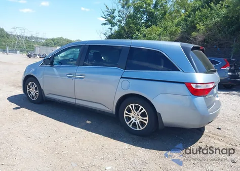 2012 Honda Odyssey Ex-L from USA, damaged, VIN 5FNRL5H68CB103337